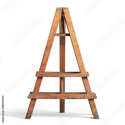Artist Easel Isolated