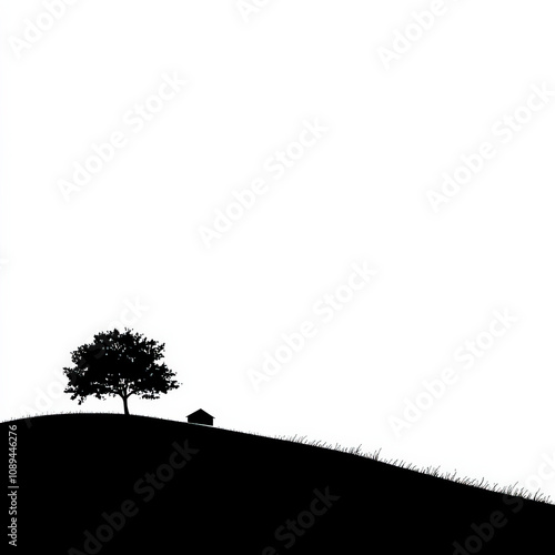 Neighborhood Silhouette, Bl...