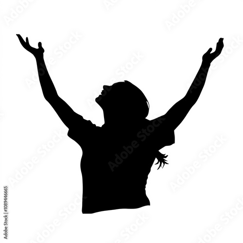 Praise And Worship Silhouet...