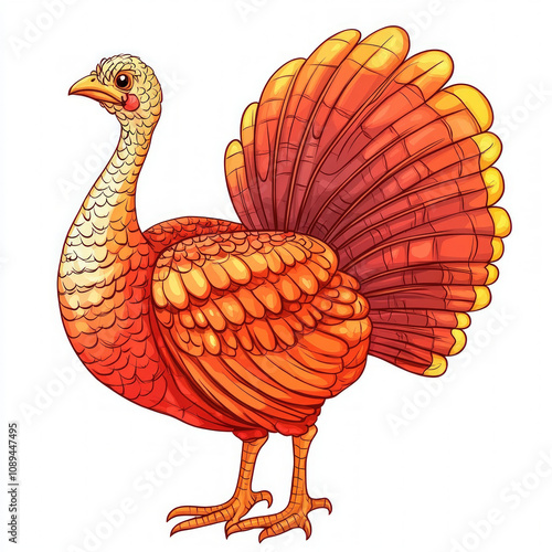 Thanksgiving Turkey Isolated