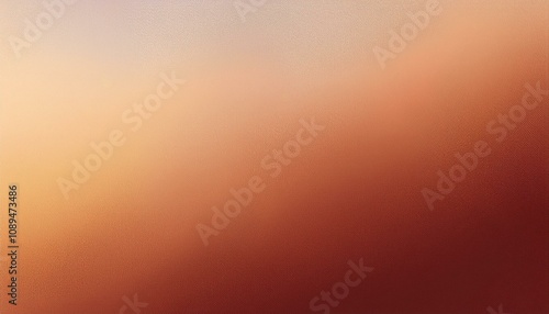 Abstract background, Pale chestnut and Pale copper gradient background with light leak and grainy texture.