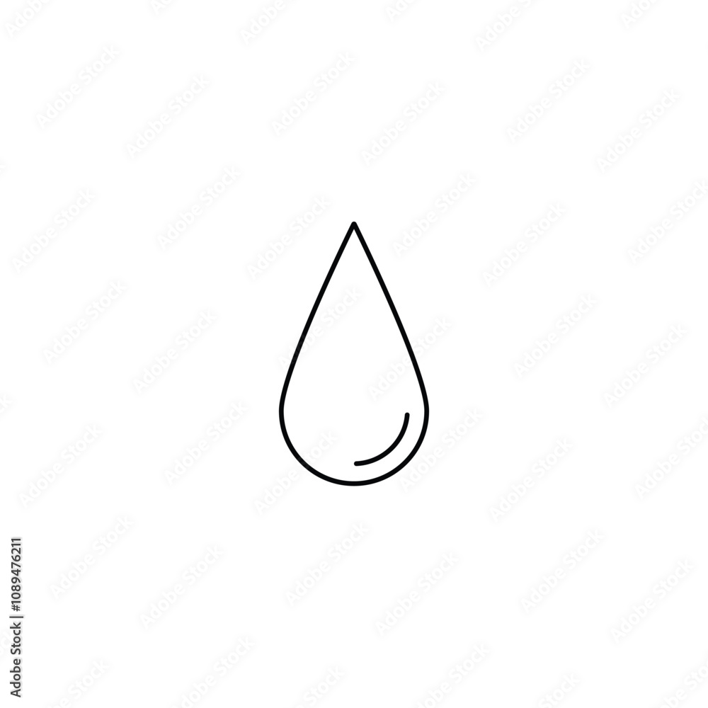 Simple Water Icon Design for Projects Simple Water Icon Design for Projects