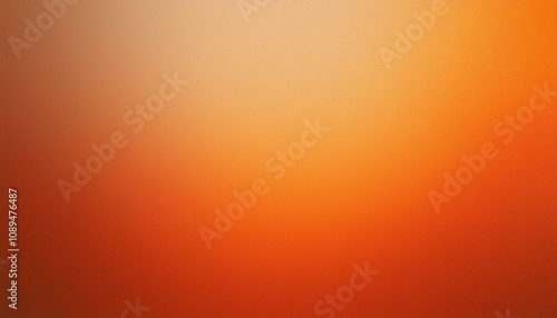 Abstract background, Orange and Orange (color wheel) gradient background with light leak and grainy texture.