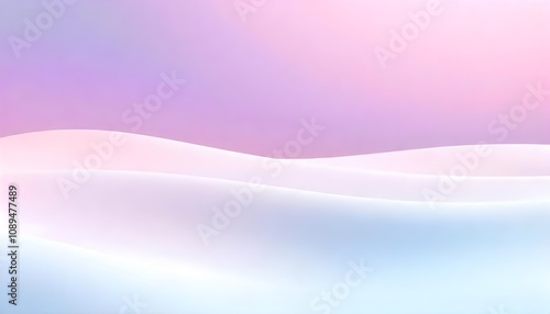 A smooth gradient background with soft pastel hues blending seamlessly, evoking a calm and soothing atmosphere.