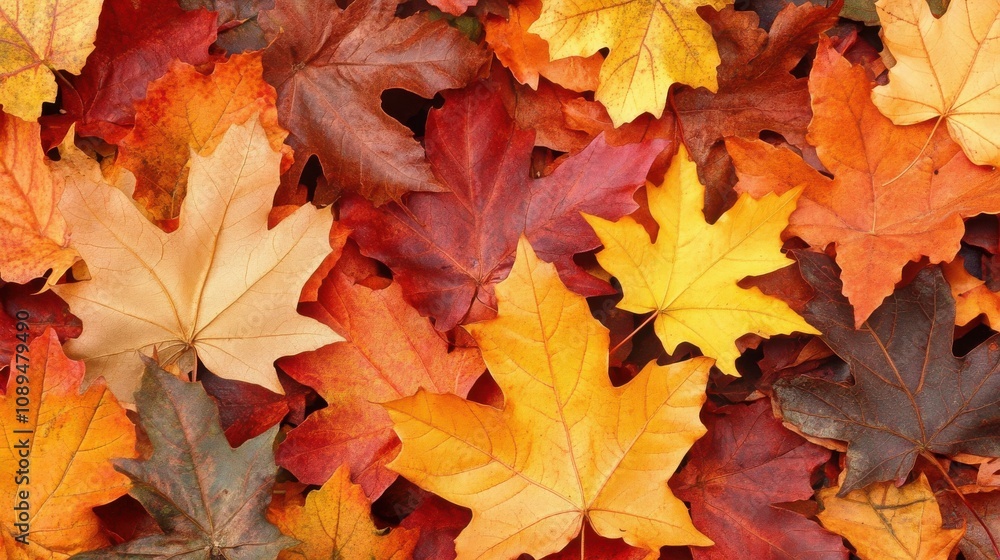 Vibrant Autumn Leaves: A Captivating Display of Nature's Colors Vibrant Autumn Leaves: A Captivating Display of Nature's Colors
