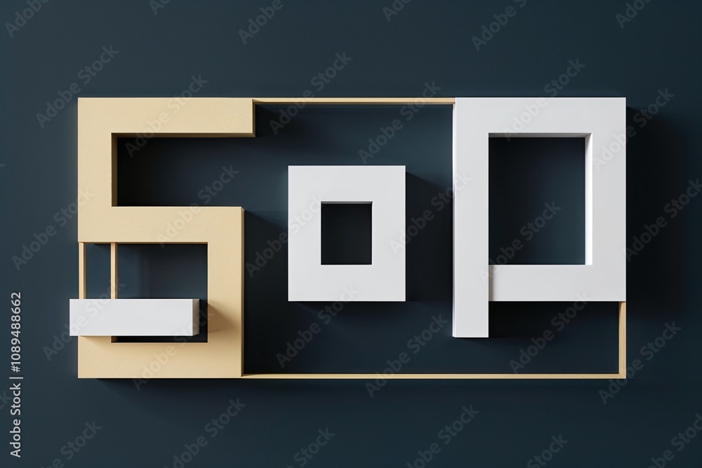 Layered Geometric Rectangles in a Three-Dimensional Dark Background Layered Geometric Rectangles in a Three-Dimensional Dark Background