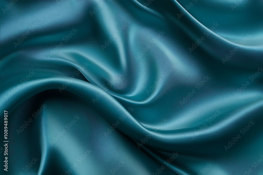 Obraz premium Teal gradient background with smooth texture