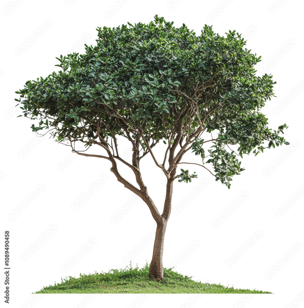 PNG Tree on grass in bright daylight PNG Tree on grass in bright daylight