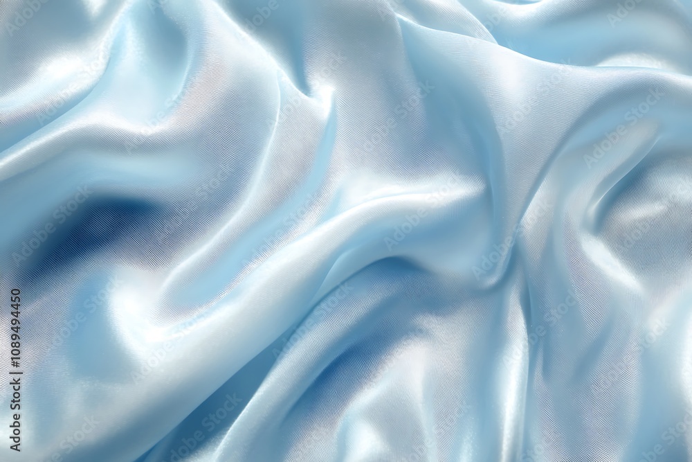 Fototapeta premium Baby blue background with soft shimmering effect