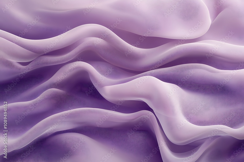 Obraz premium Abstract pale lavender gradient with soft flowing texture