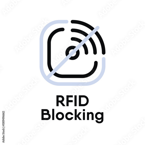 RDIF Blocking vector information sign