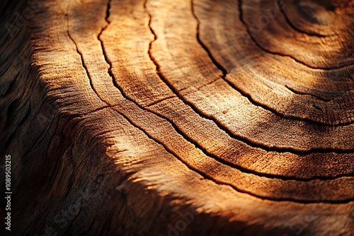 Brown wood grain texture background for natural themes photo