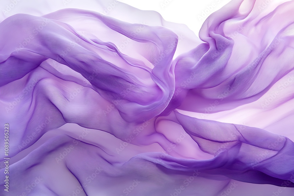 Fototapeta premium Abstract pale lavender gradient with soft flowing texture