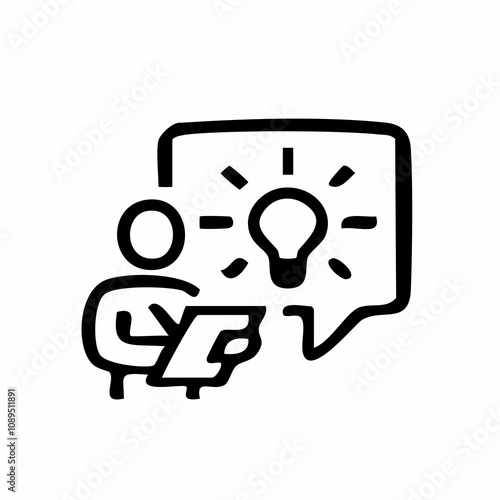 Sharing an Idea Icon