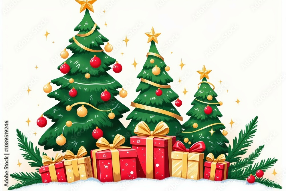 Celebrate the Holidays with Our Festive Christmas Tree and Gift Boxes, Perfect for Spreading Joy and Cheer Celebrate the Holidays with Our Festive Christmas Tree and Gift Boxes, Perfect for Spreading Joy and Cheer