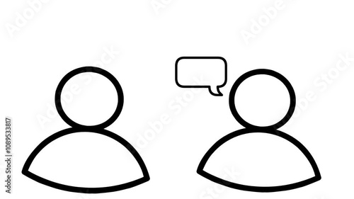 conversation between two people