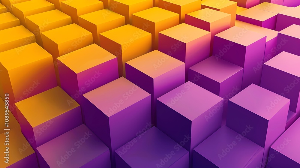 A vibrant 3D pattern of cubes in gradient colors, creating a visually striking abstract design. A vibrant 3D pattern of cubes in gradient colors, creating a visually striking abstract design.