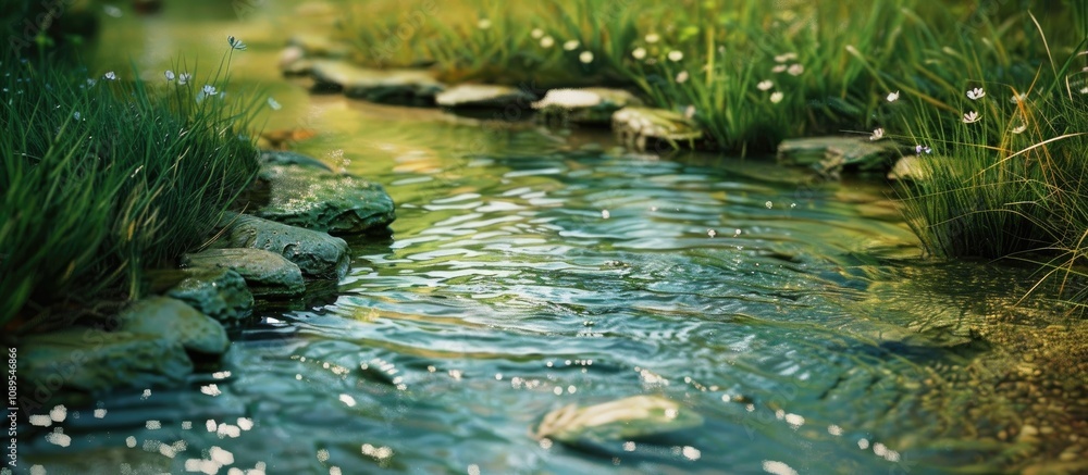 Water Flows Between Ponds Water Flows Between Ponds