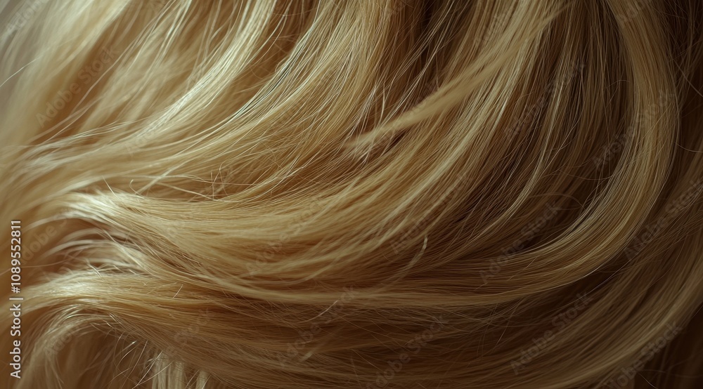 A close-up view of soft, wavy blonde hair, showcasing multiple shades and natural texture. A close-up view of soft, wavy blonde hair, showcasing multiple shades and natural texture.