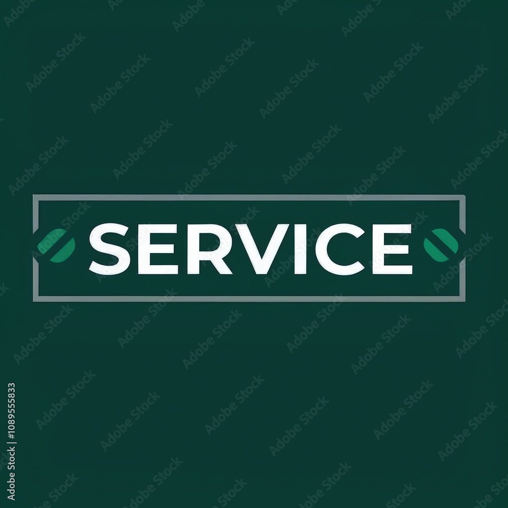 Minimal Logo Design Featuring Service Concept in Professional Style. Generative AI Minimal Logo Design Featuring Service Concept in Professional Style. Generative AI