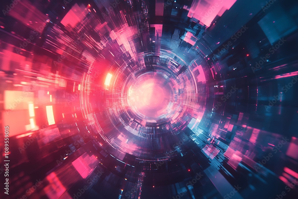 Abstract financial data with futuristic style Abstract financial data with futuristic style