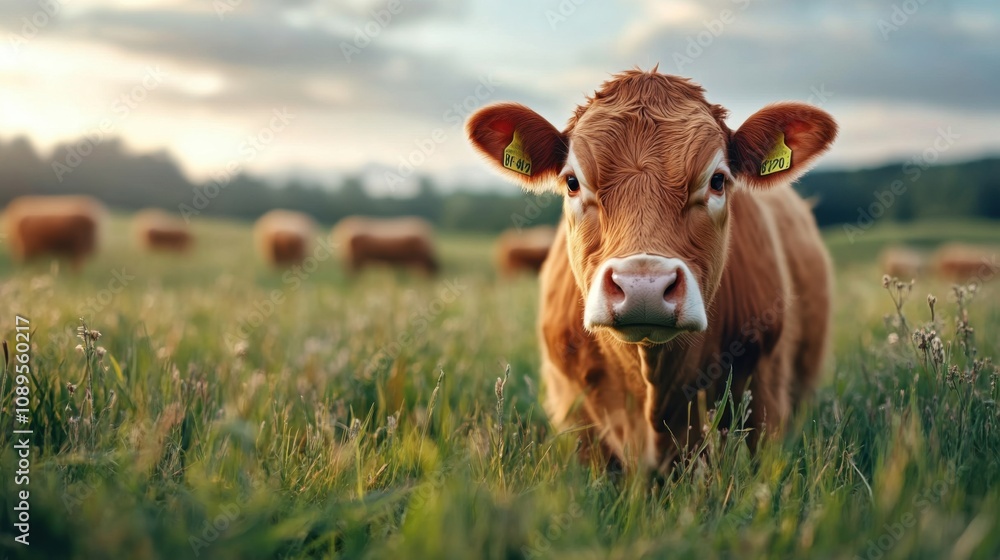 Modern Livestock Farming in an Expansive Field Modern Livestock Farming in an Expansive Field