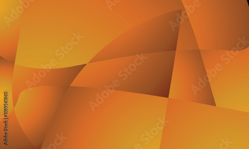 This image features an abstract design with a warm color palette, primarily shades of deep red, orange, and brown. The composition includes smooth, overlapping, curving shapes and gradients, creating 