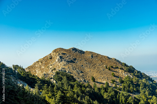 Wanderung auf den höchsten Punkt der griechischen Insel Kos in der Süd Ägäis - dem Mount Dikeos - Griechenland 