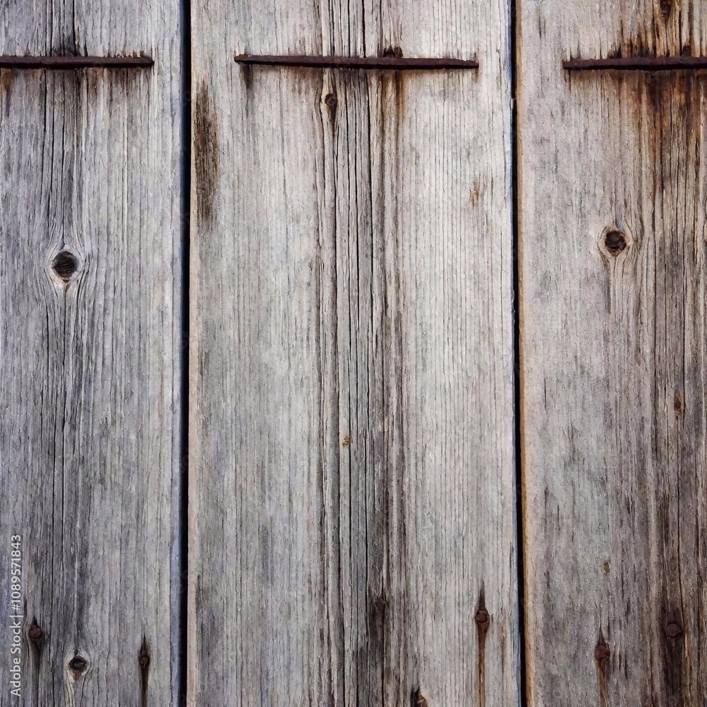 A detailed photo of an aged wooden wall, emphasizing realistic textures such as cracks, faded paint, and natural wood grain variations. A detailed photo of an aged wooden wall, emphasizing realistic textures such as cracks, faded paint, and natural wood grain variations.