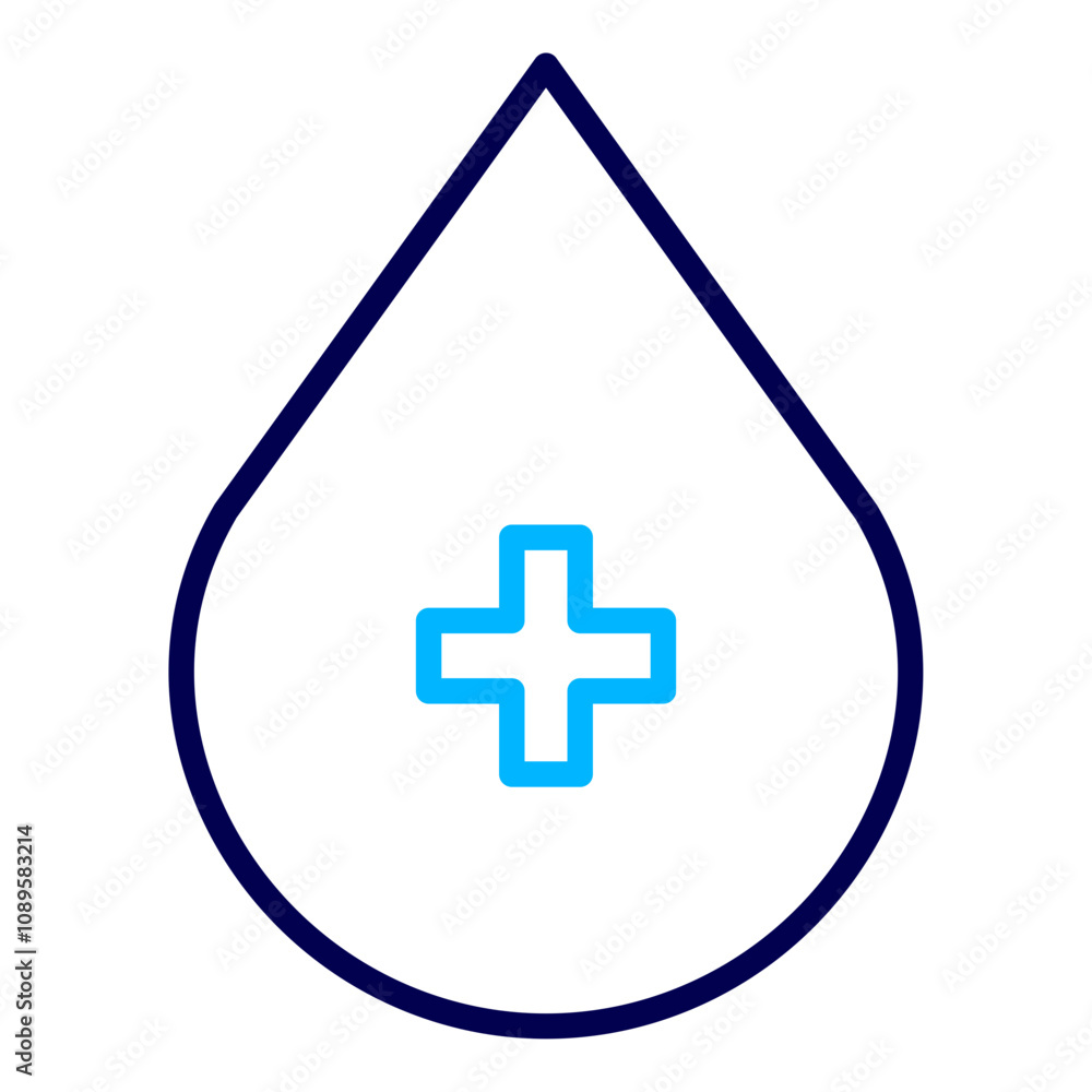 Blood Outline Color icon Blood Outline Color icon