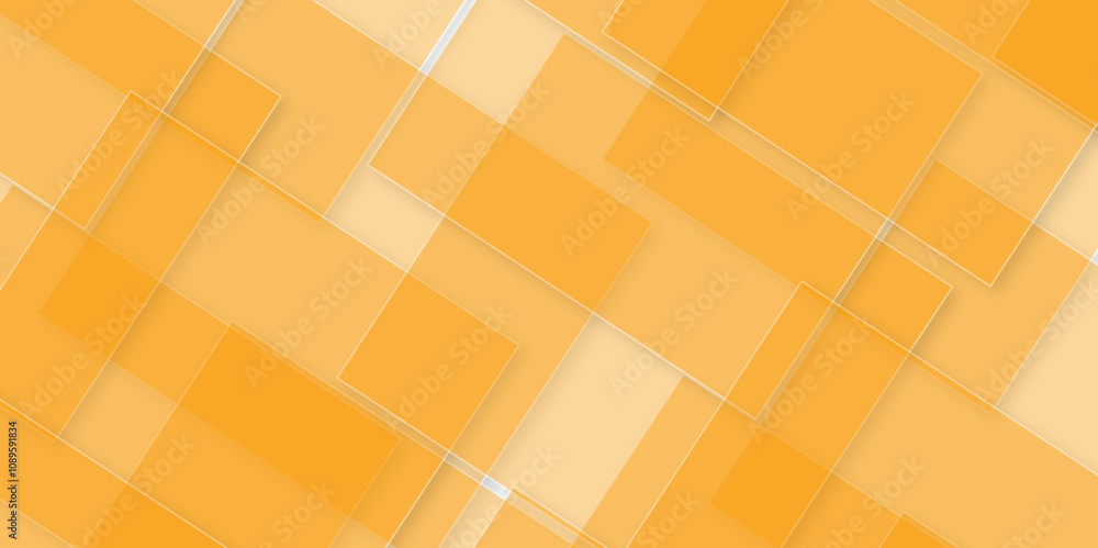 Abstract orange vector background in polygonal style. Modern and creative design with orange boxes and orange rectangle business card. Abstract geometric colorful light background. texture design.