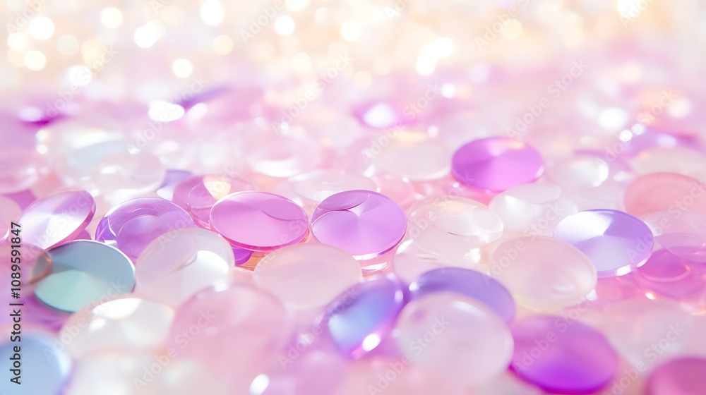 Pastel Colored Glass Stones Abstract Background Pastel Colored Glass Stones Abstract Background
