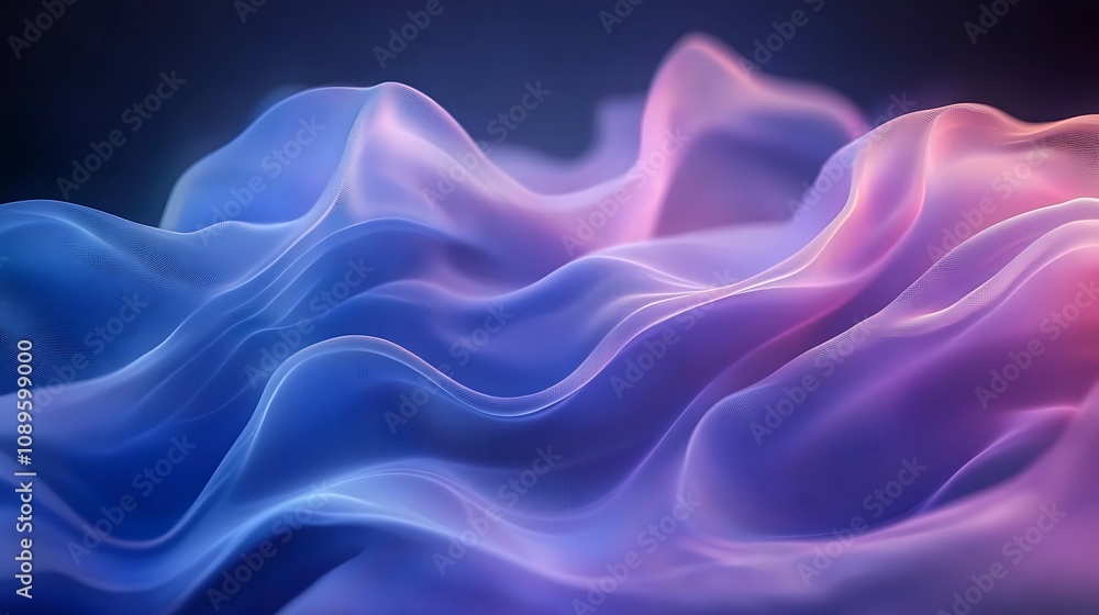 Abstract background blue and purple gradient wave Abstract background blue and purple gradient wave