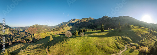 panoramic aerial view in Au...