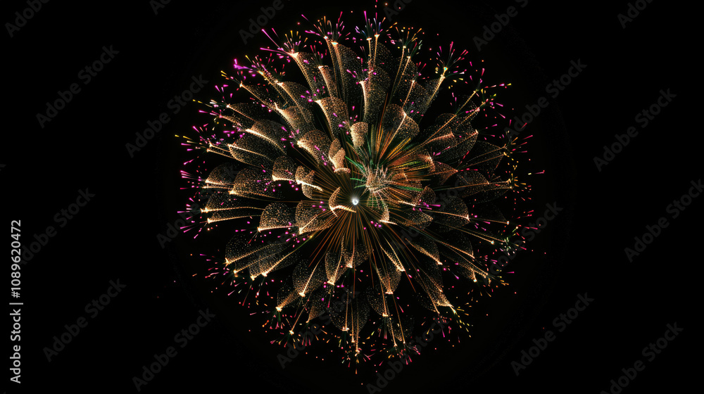 fireworks in the sky, abstract background fireworks in the sky, abstract background
