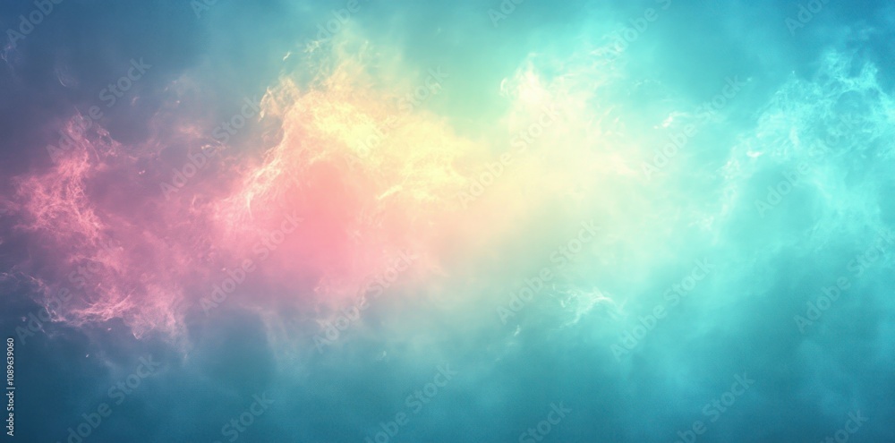 Abstract Pastel Cloud Formation In A Dreamlike Sky Abstract Pastel Cloud Formation In A Dreamlike Sky