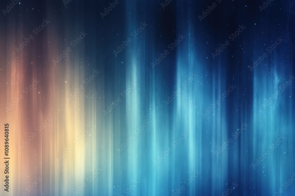 Abstract Night Sky with Vertical Light Beams Abstract Night Sky with Vertical Light Beams