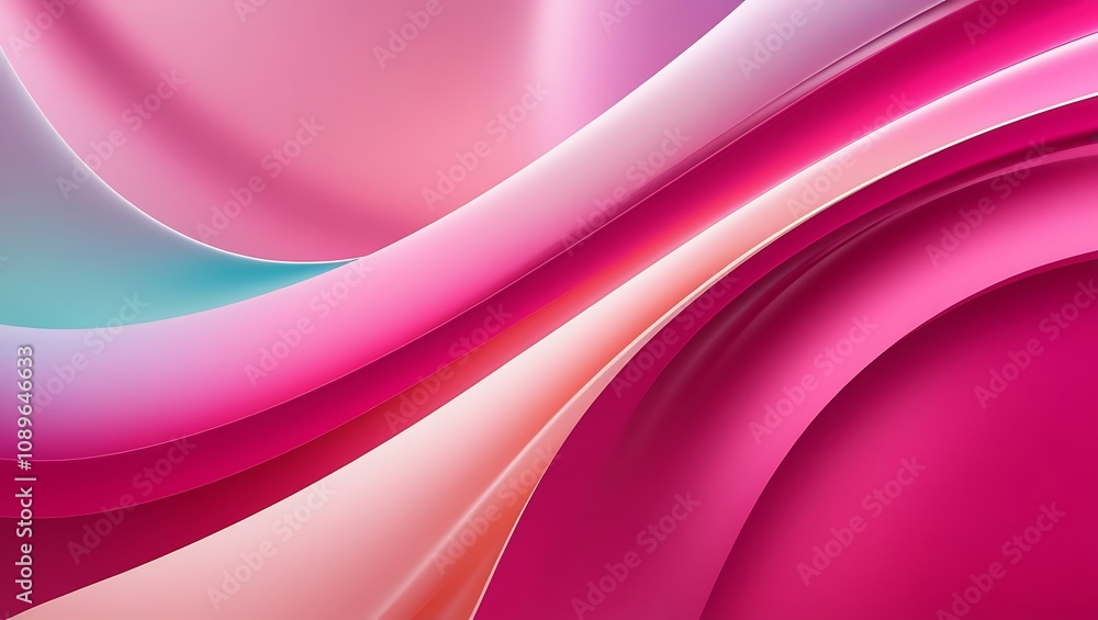 Abstract modern pink wavy background. Generative Ai. Abstract modern pink wavy background. Generative Ai.