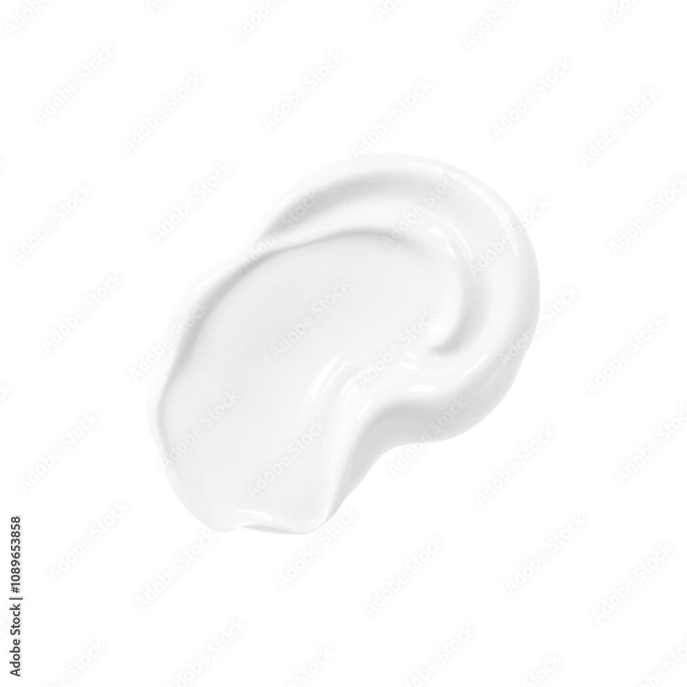 Smear of cream on a transparent background. Beauty and Cosmetics. Health and care Smear of cream on a transparent background. Beauty and Cosmetics. Health and care