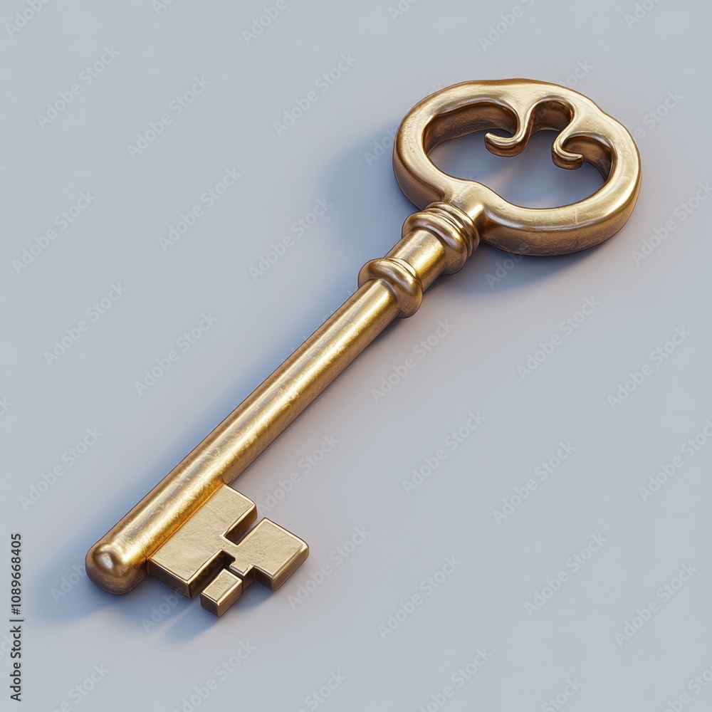 Unlock the Mysteries: A Captivating Golden Key