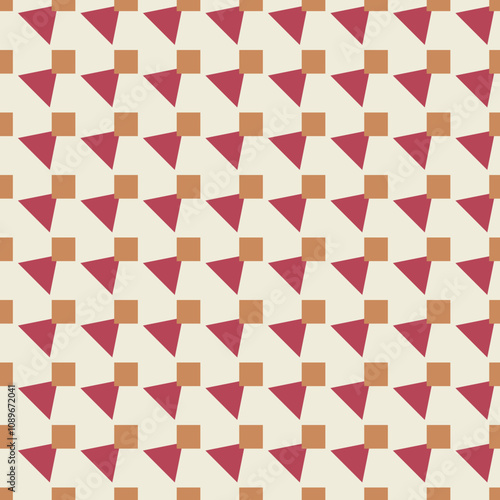 Abstract seamless texture background in geometric decorative style.