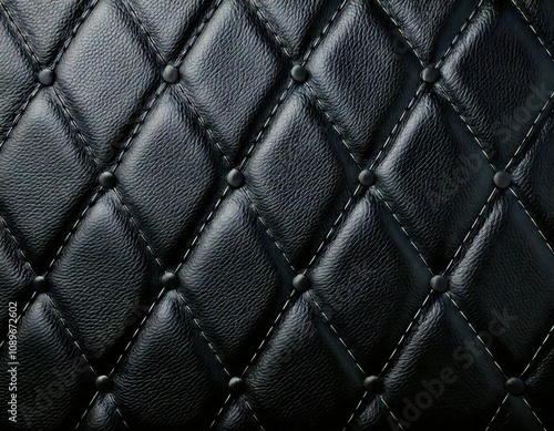 black leather diamond stitching pattern texture background wallpaper design pattern