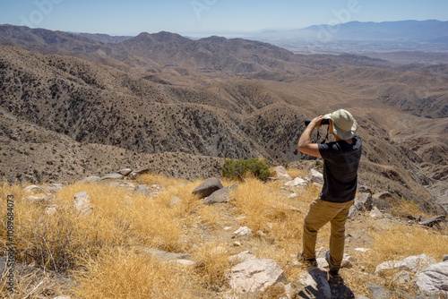 Birdwatching in the desert
