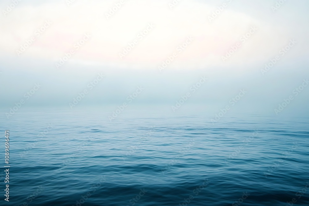 Fototapeta premium Abstract soft white and blue gradient with a clean, minimalist design
