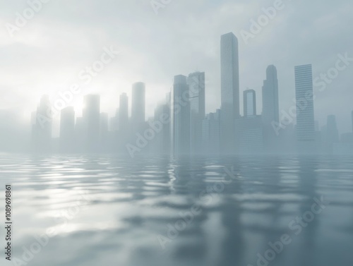 Cityscape from water