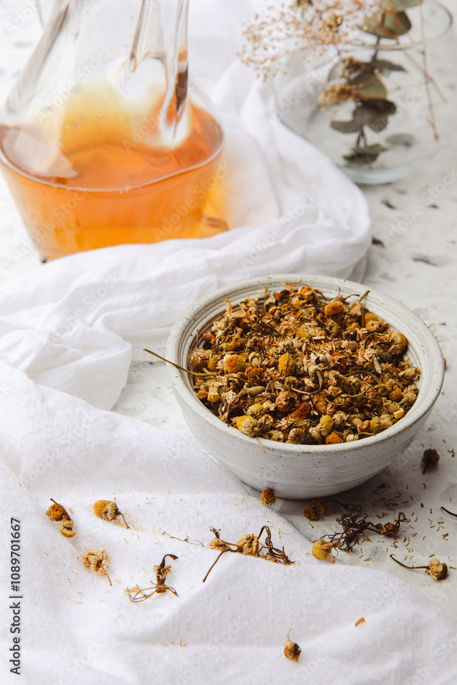 Fototapeta premium Chamomile tea