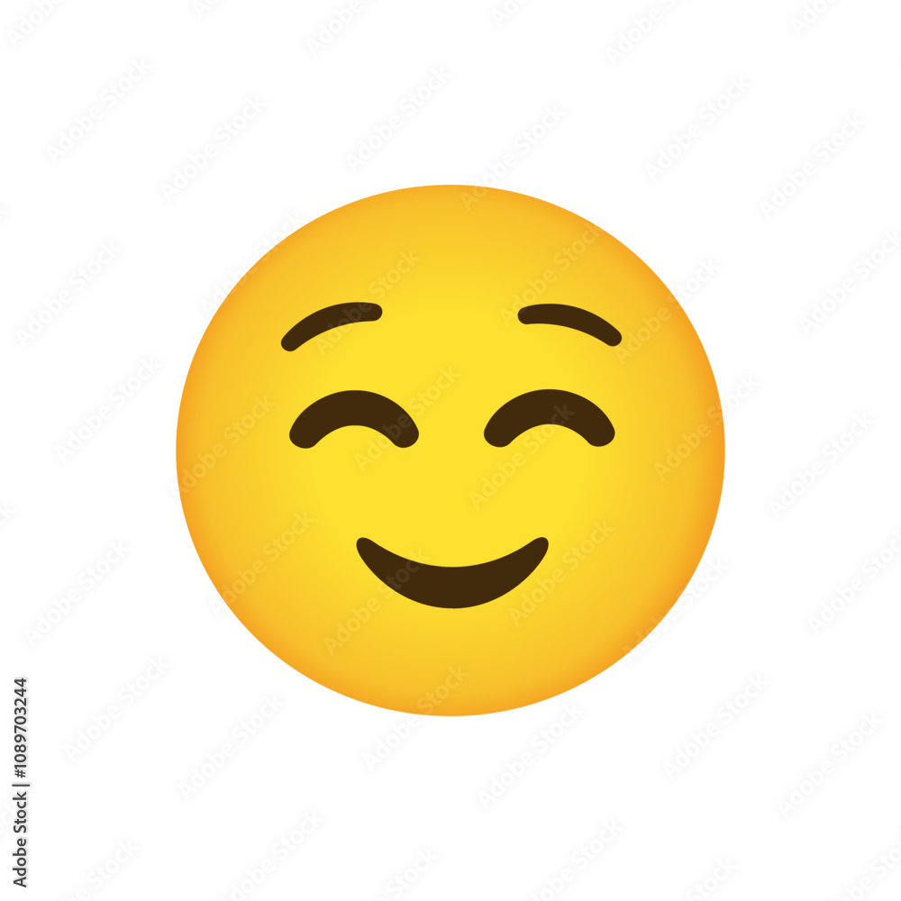 Smiling Face with Closed Eyes Smiling Face with Closed Eyes