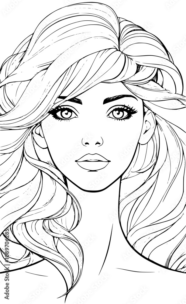 Fototapeta premium Digital Cel Animation - Frame-by-frame animation with visible brush strokes and vibrant colors