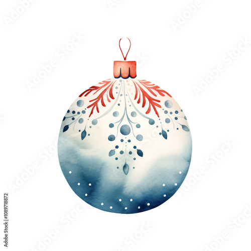 Watercolor Ornament photo