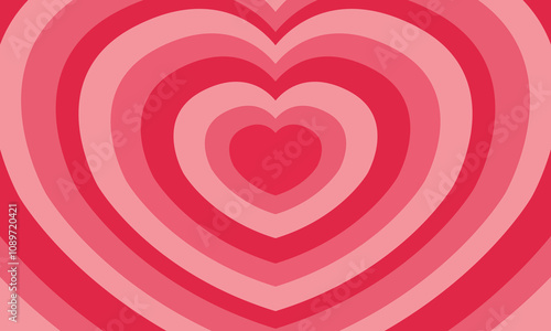 red heart background